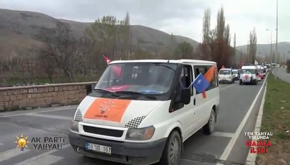 Yahyalı Miting Konvoyu
