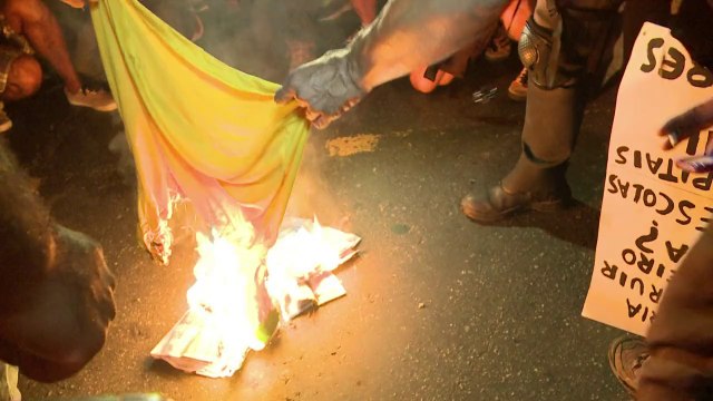 Brazilians rally in Rio, Sao Paulo to protest World Cup
