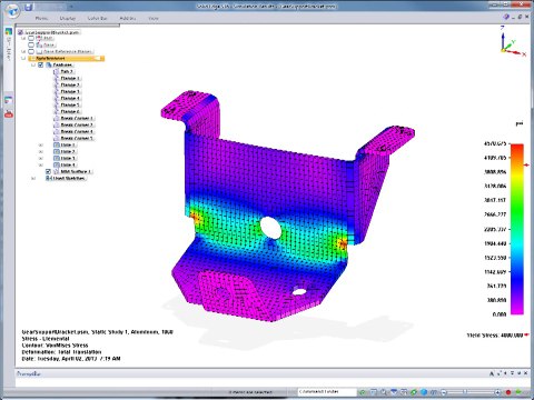 Solid Edge Analiz Modülü - Solid Edge ST6 Simulation