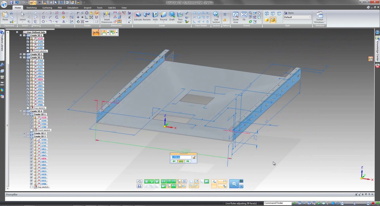Solid Edge ile 2D’den 3D’ye Geçiş