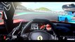 GT5 2010 Demo - GP Course - Ferrari Enzo cockpit