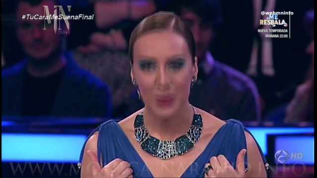Mónica Naranjo - Los Mejores momentos en la Gala Final de Tu Cara Me Suena - 27.03.14