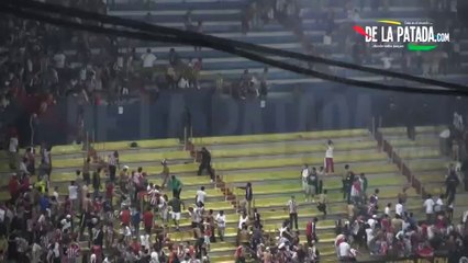 Mexican hooligans: Chivas - Attlas 23.03.2014