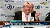 Fiscalía de Venezuela pronto concluirá investigaciones sobre protestas