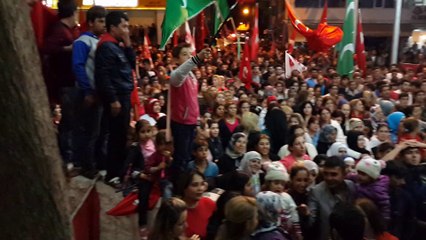 MHP Yenimahalle mitingi sonrası, seçim büromuzun önü. 28.03.2014