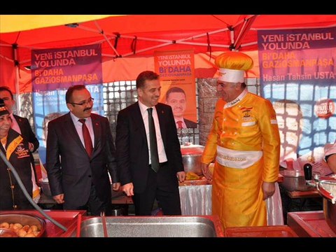 Gaziosmanpaşa Belediye Başkan Adayı Sn. Hasan Tahsin Usta Lokmasını Halkla Paylaştı