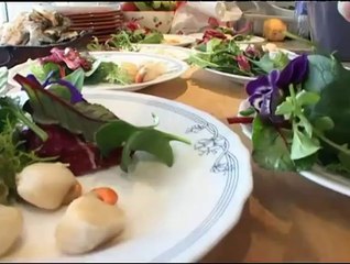 TV3 - Karakia - Scallop salad with cramberry (Danny, Canadà)