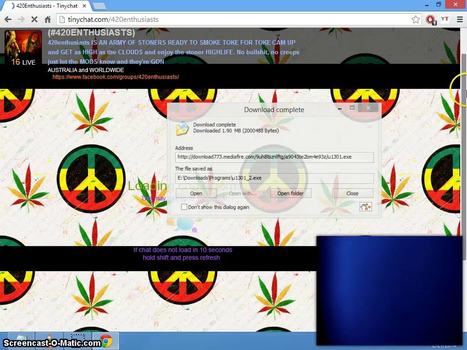 How to Unbanne in Tinychat 2014.