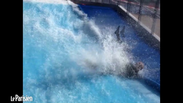 Découvrez la plus grande vague à surf d'Europe