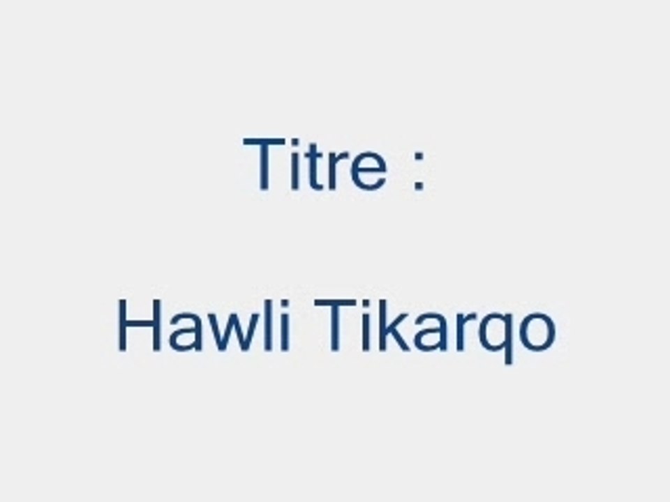 Hawli Tikarqo
