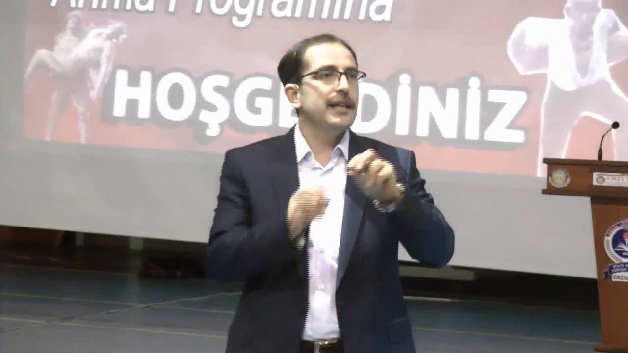 KEMAL TUNÇ - ERZURUM PMYO ÖĞRENCİLERİNE ÇANAKKALE ZAFERİ KONFERANSI-5