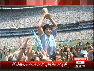 Javed Chaudhry with a Brilliant Example on a Live Show