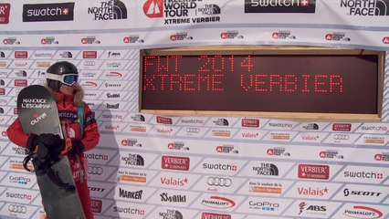 FWT14 - Run of Bib #3 Anouck Mouthon FRA - Xtreme Verbier 2014