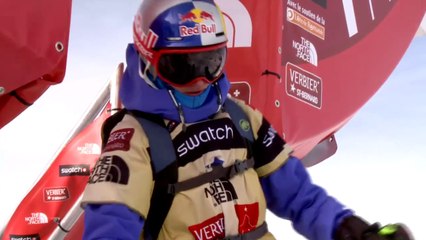 FWT14 - Run of Bib #1 Nadine Wallner AUT - Xtreme Verbier 2014