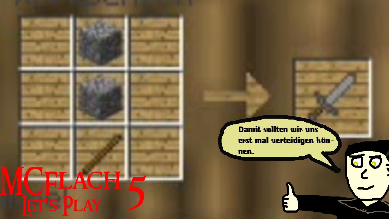 MCFlach Let's Play 5: Steinschwert!