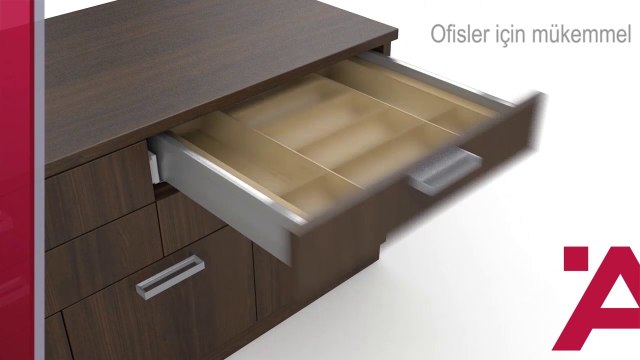 Hafele Türkiye | MOOVIT Çekmece Sistemi