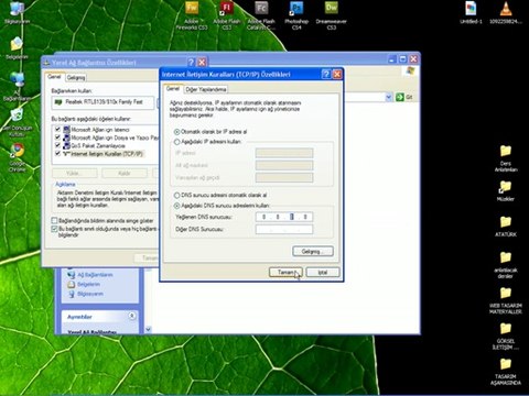 DNS Değiştirme Yasaklı Sitelere Girmek video