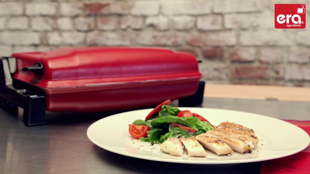 ERA  SM-1  Kapaklı -Kokusuz-Dumansız- Yıkanabilir- Elektrikli Izgara