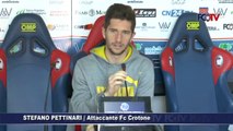 Crotone-Ternana, Stefano Pettinari in conferenza