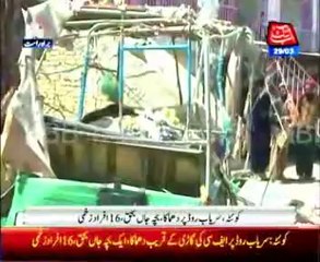 Update: Child killed, 16 injured in an explosion in Quetta