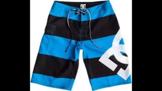 Cheap DC Men's Lanai Boardshort Bright Blue Big Stripe
