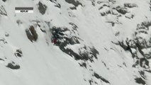 FWT14 - Run of Bib #7 Sascha Hamm GBR - Xtreme Verbier 2014