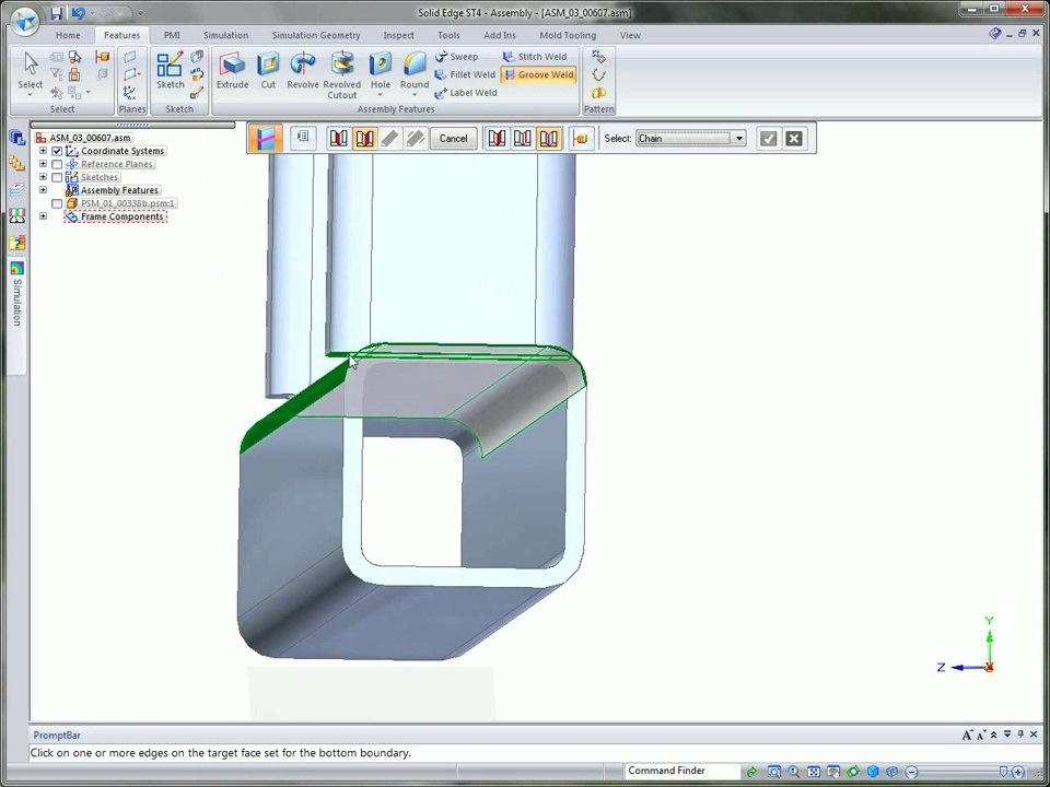 Solid Edge Kaynak Modülü (Weldment)
