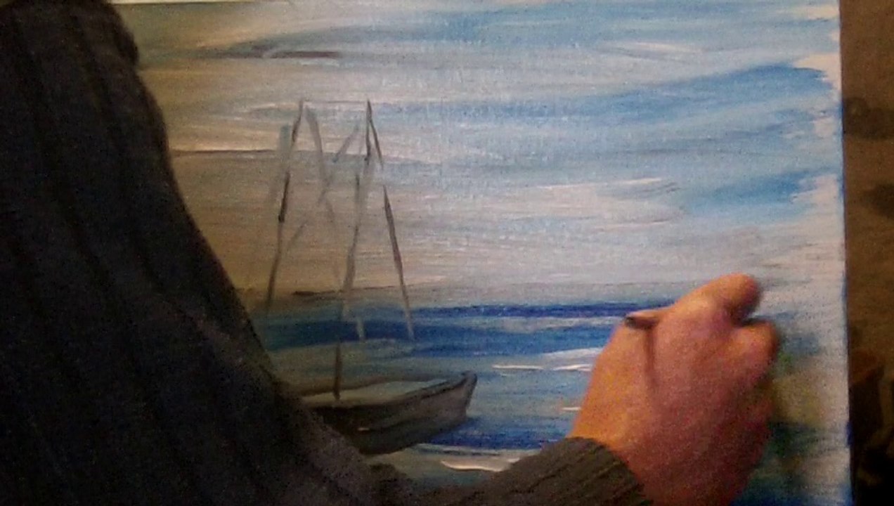 video peinture acrylique 10 mn env...