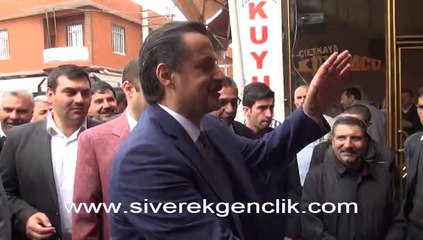Bakan Faruk Çelik Siverek Esnafını Ziyaret Etti