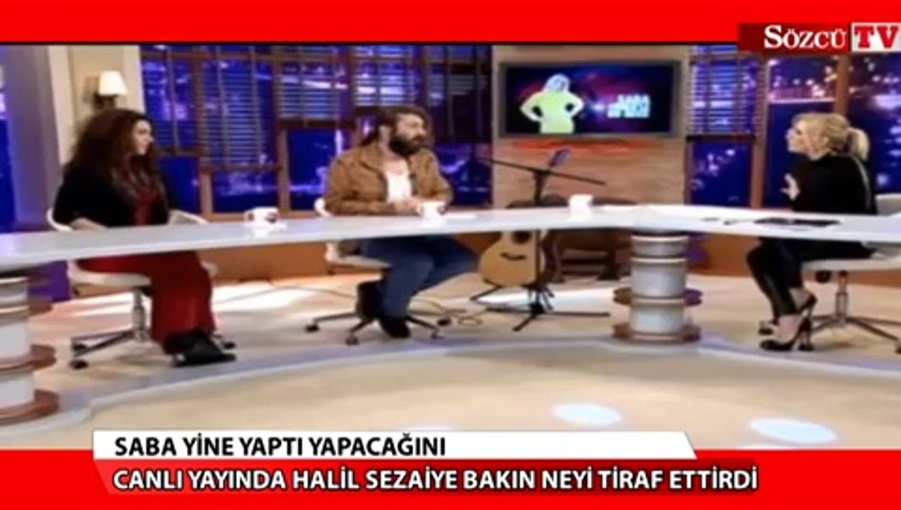 Halil Sezai canlı yayında öyle bir şey itiraf etti ki