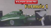 Formula 1 2014 Malaysian Grand Prix - Qualifying - Marcus Ericsson Crash