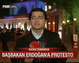 Başbakana İzmir Metro açılışında protesto