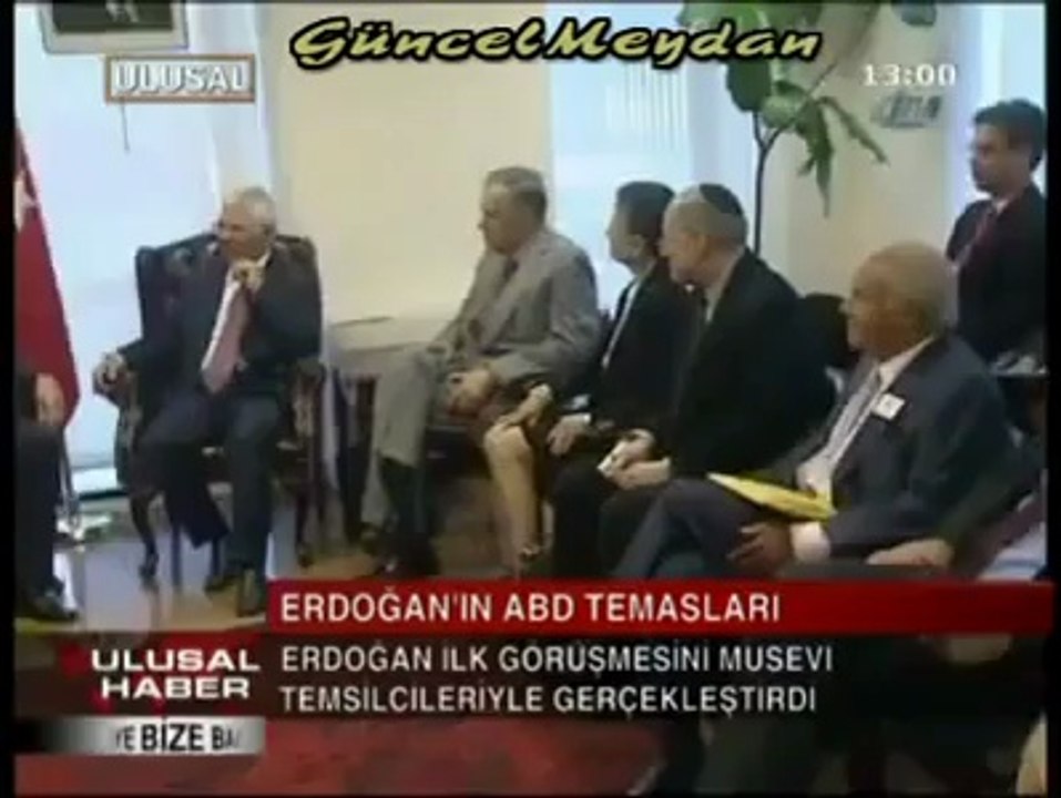 RT ABD Musevi cemaatine ziyareti