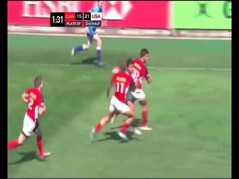 Le raffut monstrueux de Danny Barrett au Tokyo Sevens