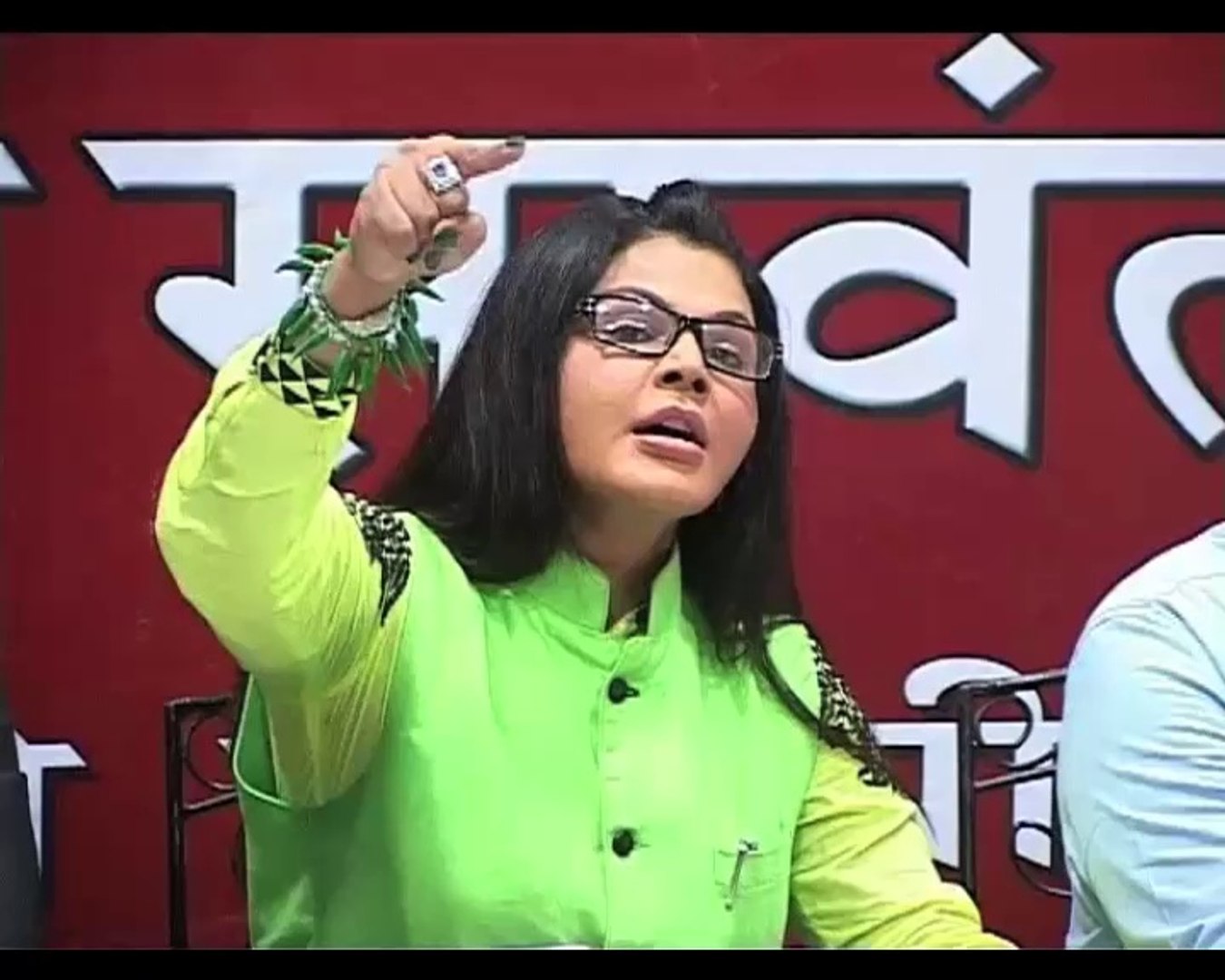⁣Rakhis political drama