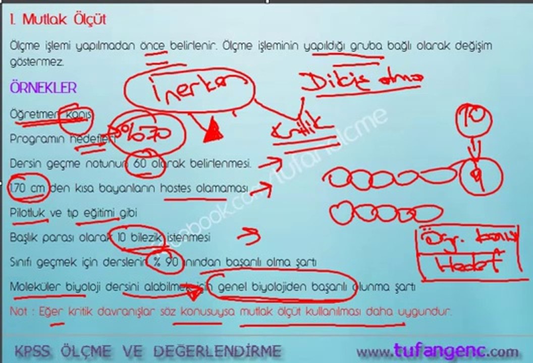 KPSS ÖLÇME VE DEĞERLENDİRME- 5