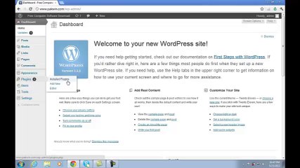 Class 3 WordPress Dashboard