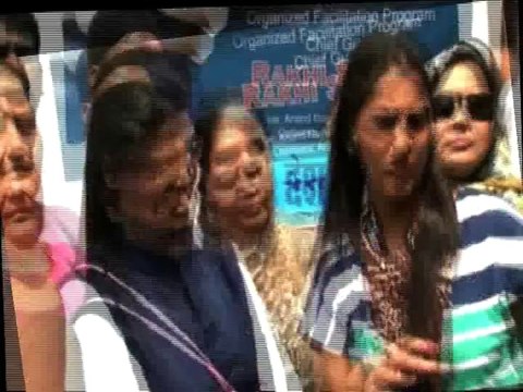 Rakhi Sawant targets Arvind Kejriwal