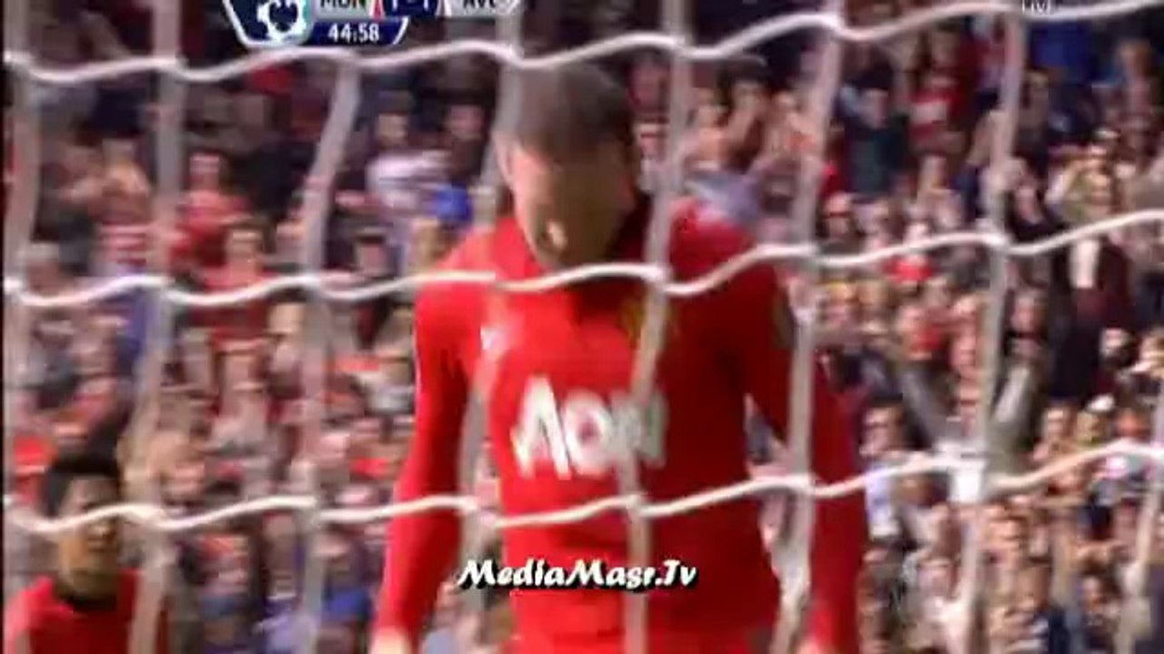 مانشستر يونايتد 4-1 أستون فيلا - الأسبوع 32 - 29/3/2014