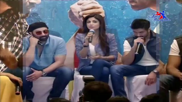 Shilpa Harman Sunny For Dishkiyaoon | Shilpa Shetty | Sunny Deol | Harman | Dishiyaoon | Just Hungama | Hot Bollywood News