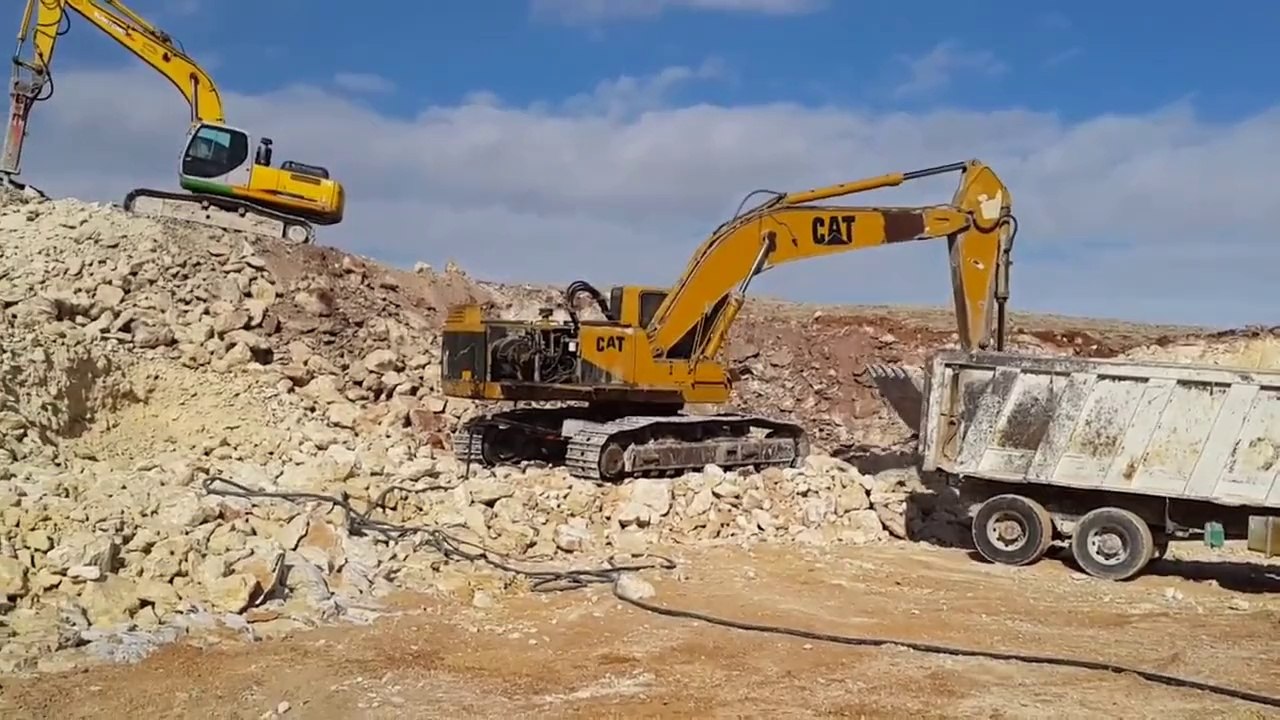 Elektirkli ekskavatör caterpillar 350 lme Electric Excavator caterpillar 350 lme