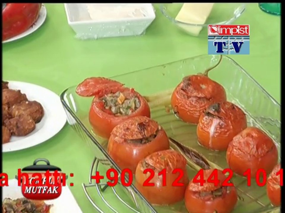 CİĞERLİ DOMATES DOLMASI