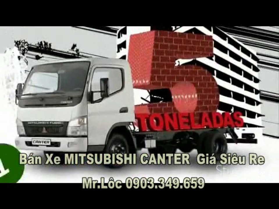 Xe tải Mitsubishi 1t9 2014 giá 555 triêu. Mr.Lộc 0902.349.659