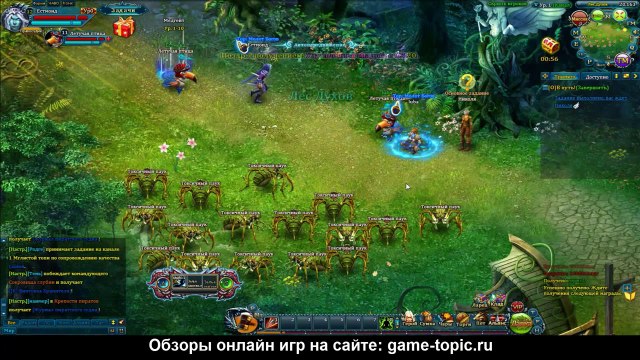 Тор Молот Богов браузерная игра Геймплей