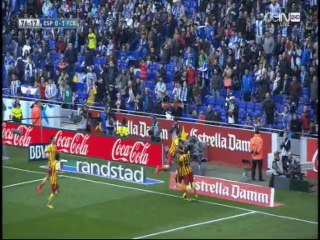 هدف ميسي في اسبانيول - الدوري الاسباني 2014
