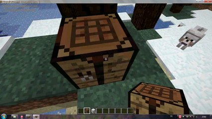 enes ile minecraft oynuyoruz/basit ev eşyaları