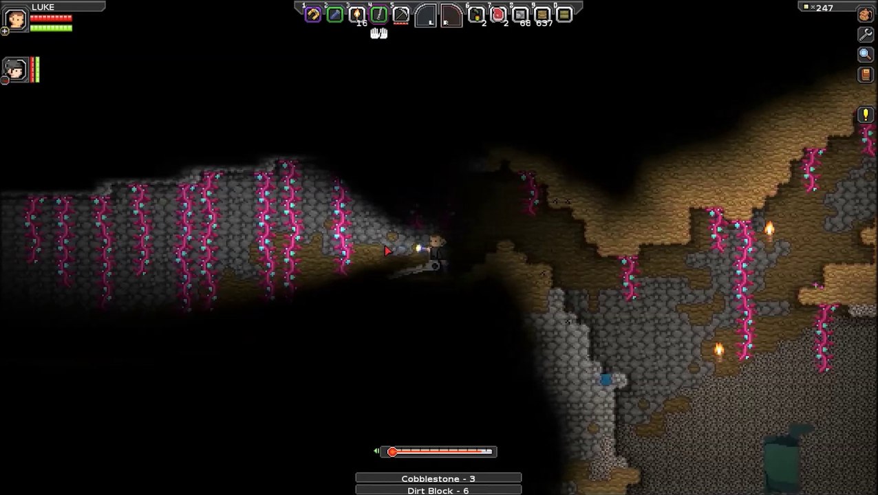 Let's play starbound-beta #1 (deutsch) auf nach unten!