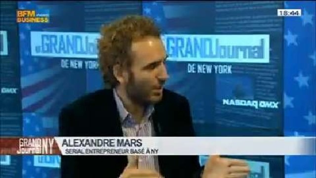 Rubrique nouvelles technologies: va-t-on vers une bulle ?: Alexandre Mars, dans Le Grand Journal de New York - 29/03 4/4