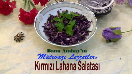 Kırmızı Lahana Salatası
