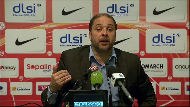 Conférence de presse AS Nancy-Lorraine - SM Caen (1-1) : Pablo CORREA (ASNL) - Patrice GARANDE (SMC) - 2013/2014